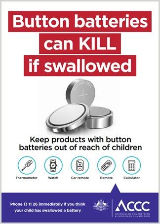 Button Batteries Can Kill if Swallowed